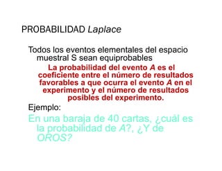 Introduccion A  Las Probabilidades.