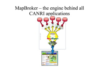 MapBroker – the engine behind all CANRI applications 