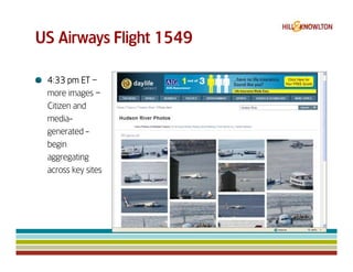 Us Airways 1549 & Digital Crisis Management