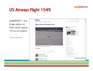 Us Airways 1549 & Digital Crisis Management