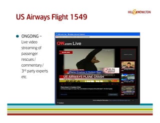 Us Airways 1549 & Digital Crisis Management