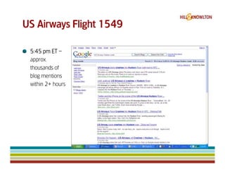 Us Airways 1549 & Digital Crisis Management