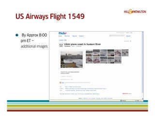 Us Airways 1549 & Digital Crisis Management