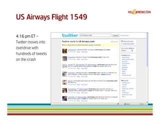 Us Airways 1549 & Digital Crisis Management
