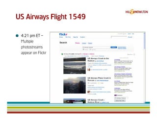 Us Airways 1549 & Digital Crisis Management