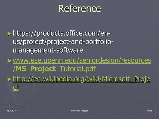 Microsoft Project | PPT