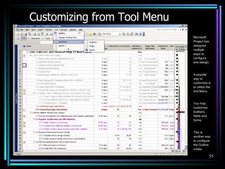 Microsoft Project 2003 Configuration Training Level 2 Itvamp 2007 | PPT