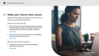 Microsoft Adoption Guide.pdf Microsoft Security adoptionguide for the enterprise | PDF