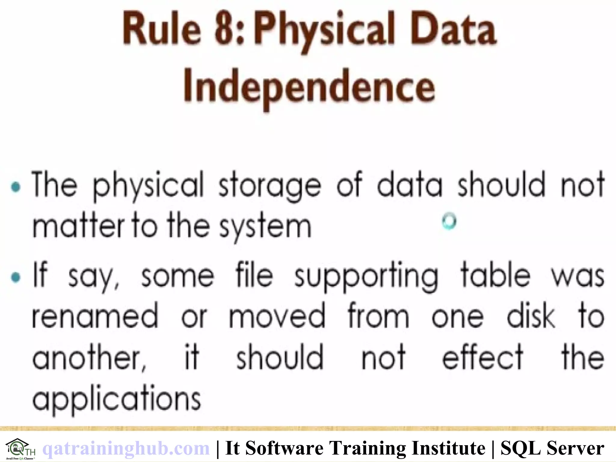 qatraininghub.com | It Software Training Institute | SQL Server
 