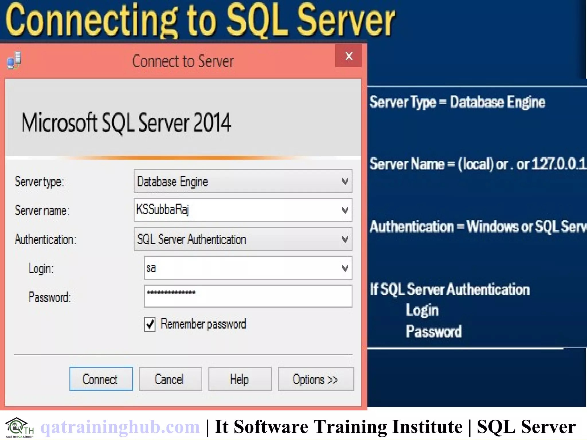 qatraininghub.com | It Software Training Institute | SQL Server
 