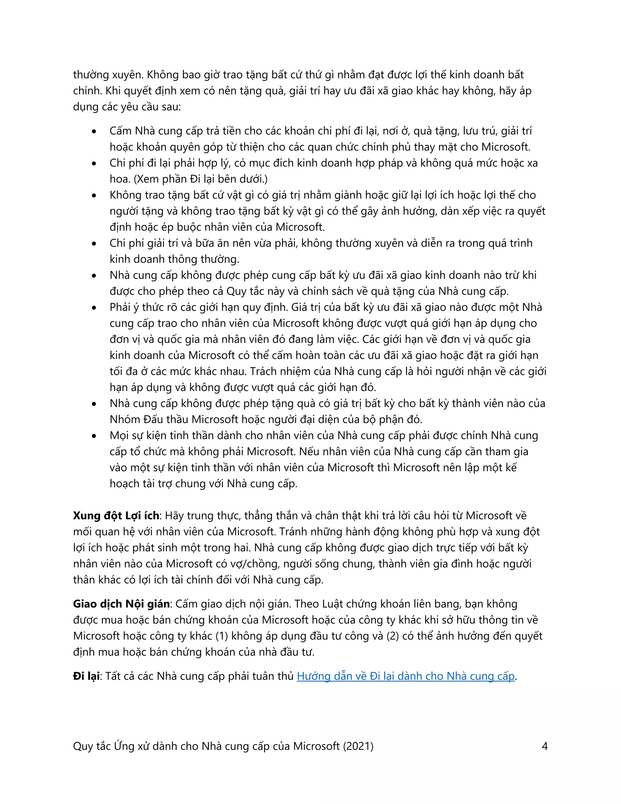 Microsoft suppliercodeofconduct vietnamese PDF