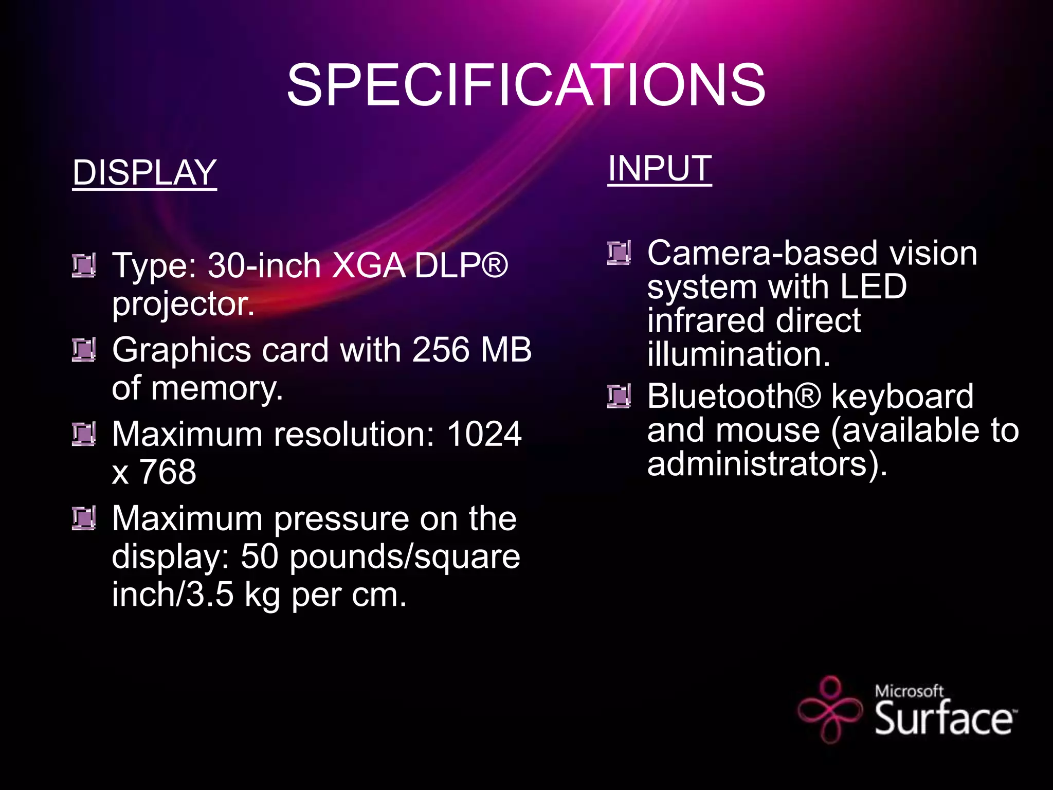 microsoft-surface-ppt From EnggRoom.ppt