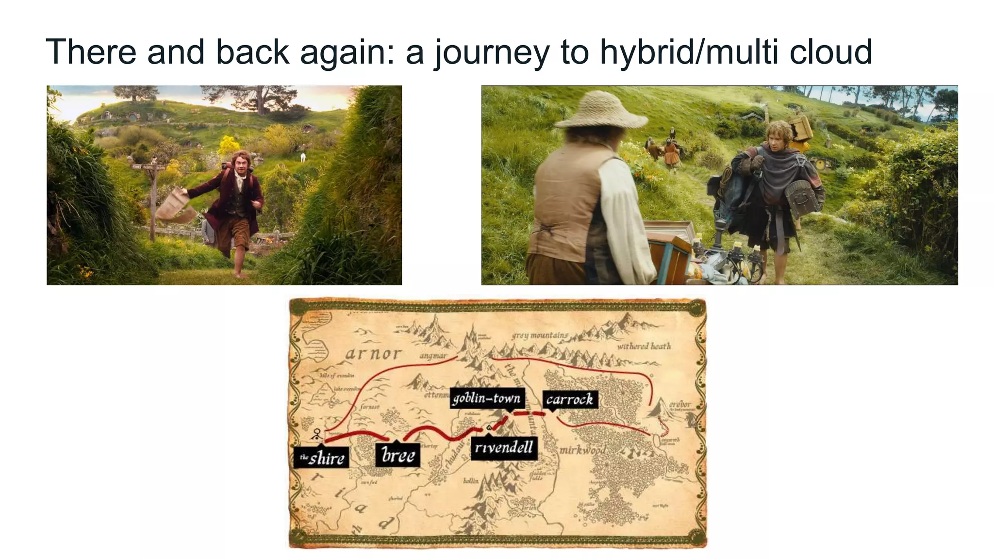 There and back again: a journey to hybrid/multi cloud
 