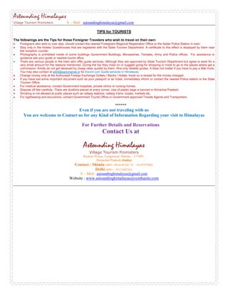 Microsoft Word   Astounding Himalayas Trek