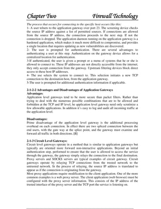 Microsoft Word   Project, Firewalls