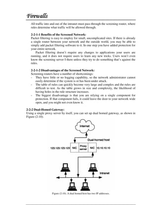 Microsoft Word   Project, Firewalls