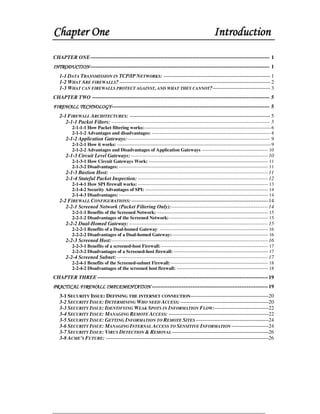 Microsoft Word   Project, Firewalls