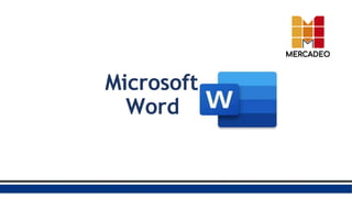 Microsoft
Word
 