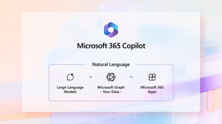 Microsoft 365 Copilot
Microsoft Graph
- Your Data -
Large Language
Models
Microsoft 365
Apps
Natural Language
 