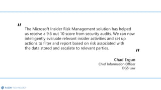 Microsoft 365 Compliance and Security Overview