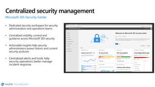 Microsoft 365 Enterprise Security with E5 Overview | PDF