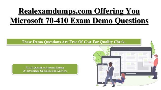 Prepare Microsoft 70 410 Question Answers 70 410 Exam Braindumps