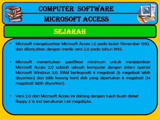 Microsoft access ictl | PPSX