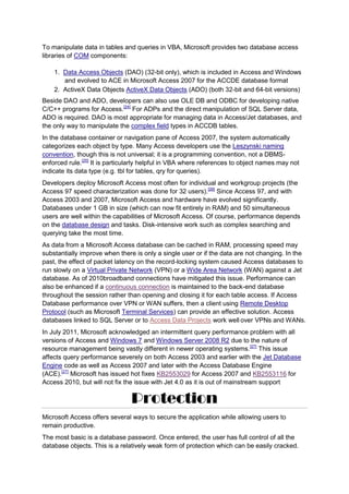 Microsoft access | PDF