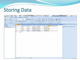 Microsoft access | PPTX