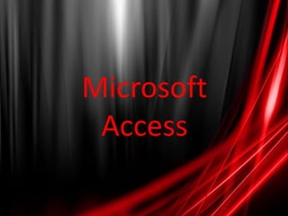 MicrosoftAccess 