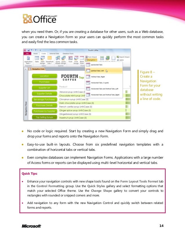 Tutorial Microsoft Access 2010 Product Guide Final