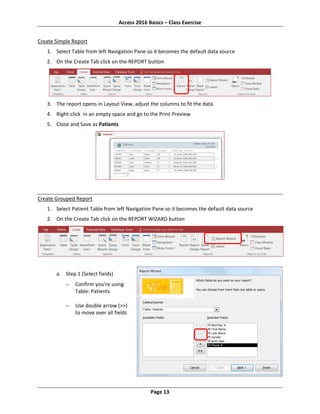 MICROSOFT ACCESS 2016Basics-Handouts and LESSON Introduction.pdf