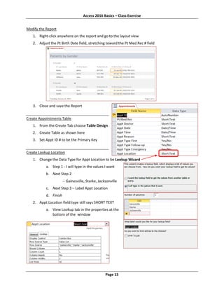 MICROSOFT ACCESS 2016Basics-Handouts and LESSON Introduction.pdf