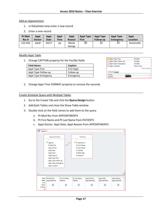 MICROSOFT ACCESS 2016Basics-Handouts and LESSON Introduction.pdf