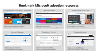 Microsoft Adoption Guide.pdf Microsoft adoption guide workbook | PPTX