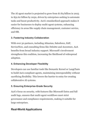 Microsoft Adopts Google’s A2A Protocol A New Era for AI Agent ...