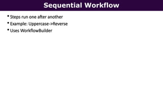 Microsoft Agent Framework — AI Workflows | PPTX