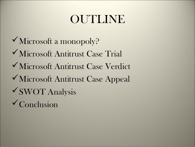 Antitrust case examples picture