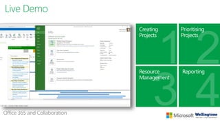 Addressing the most common PM Pains with Microsoft Project Online and Office 365