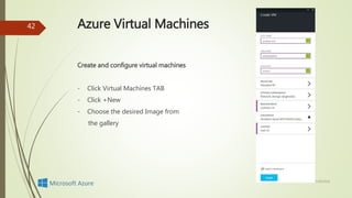 Microsoft azure overview | PPTX