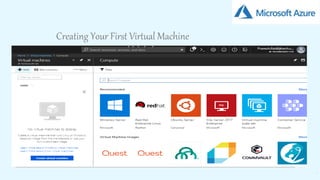 13
Creating Your First Virtual Machine
 