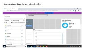 Custom Dashboards and Visualization
 
