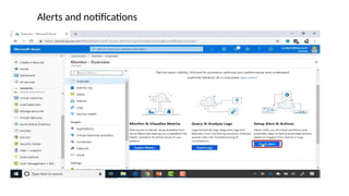 Alerts and notifications
 