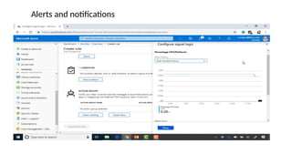 Alerts and notifications
 