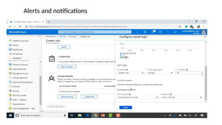 Alerts and notifications
 