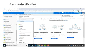 Alerts and notifications
 