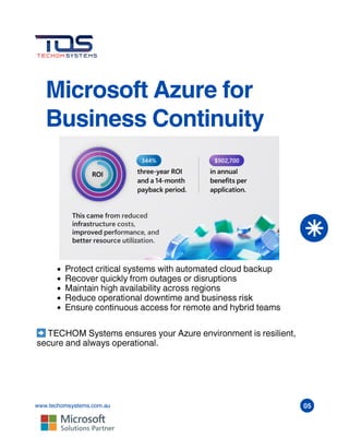 Microsoft Azure: Secure, Scalable Cloud for Modern Businesses | PDF
