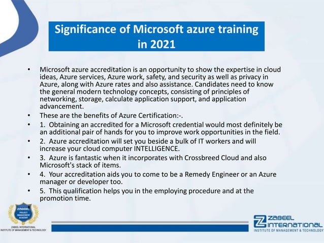 What is Microsoft Azure used for?-Microsoft azure | PPT