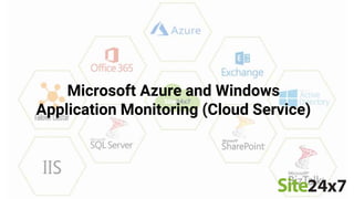 Microsoft Azure and Windows
Application Monitoring (Cloud Service)
 
