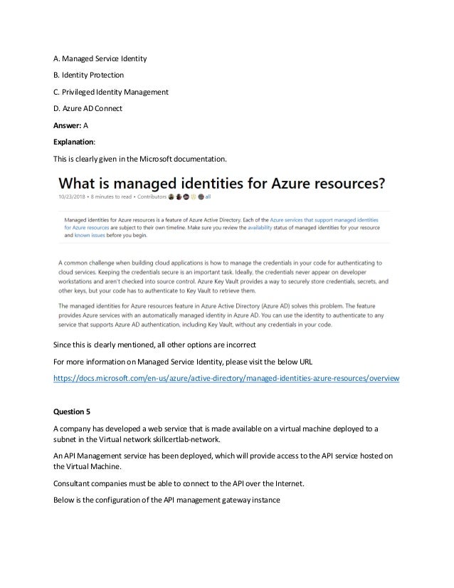 Microsoft azure architect design (az 304) practice tests 2022 PDF